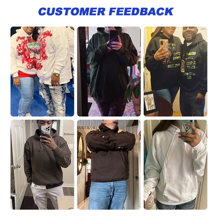 wholesale heavyweight oversized hoodies unisex custom logo heavy blank pullover hoodie thick fleece cotton men's hoodies set