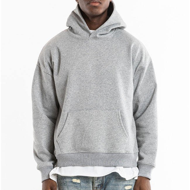 HD1278 High Quality Street Wear Hoodies Unisex Pullover Thick Fleece Oversize Loose Custom Sweatshirt Plus Size Men's Hoodies