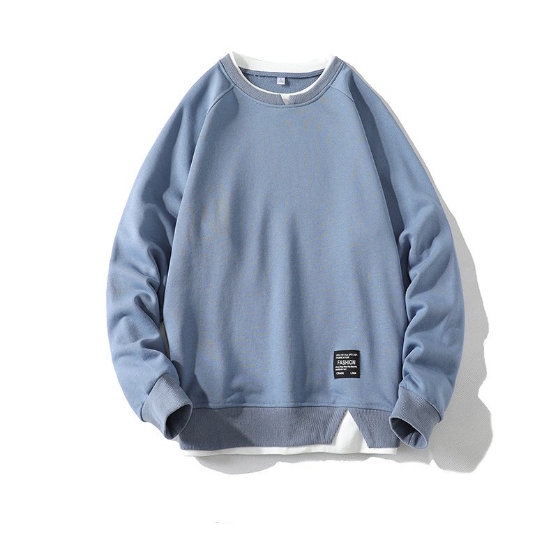 Wholesale Women Crew Neck hoodie Men's Long Sleeve pullover Autumn Style Sweatshirt
