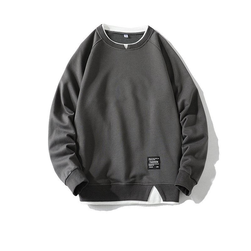 Wholesale Women Crew Neck hoodie Men's Long Sleeve pullover Autumn Style Sweatshirt