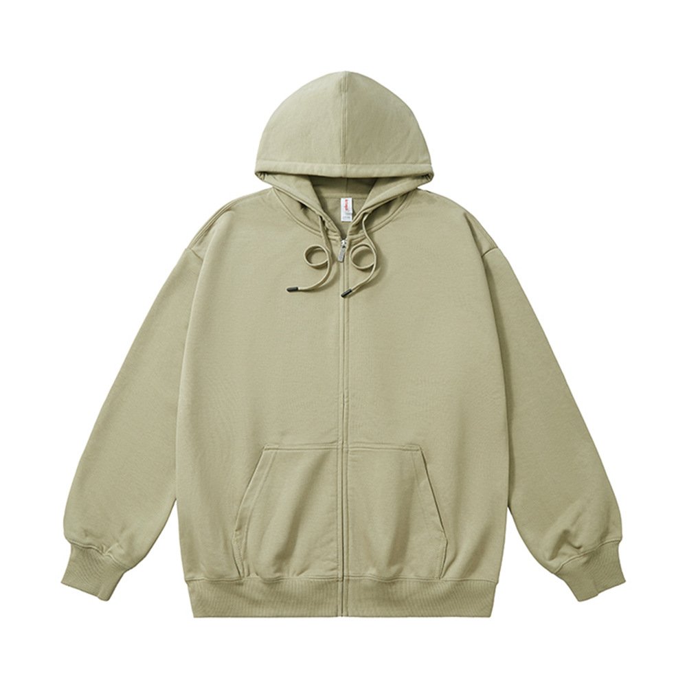 HIgh Quality CVC French Terry Fabric Hoodie Plus Size Men's Hoodies Sweatshirts Custom Men Clothes Hoodies With Logo