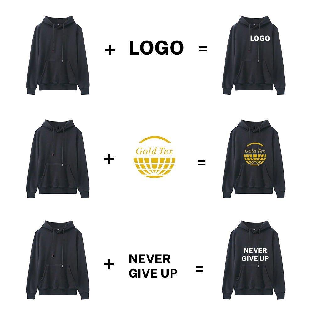 Winter Custom Oversized Plain Blank Hoodies Mens Pullover Unisex Bulk Plus Size Men's Hoodies & Sweatshirts