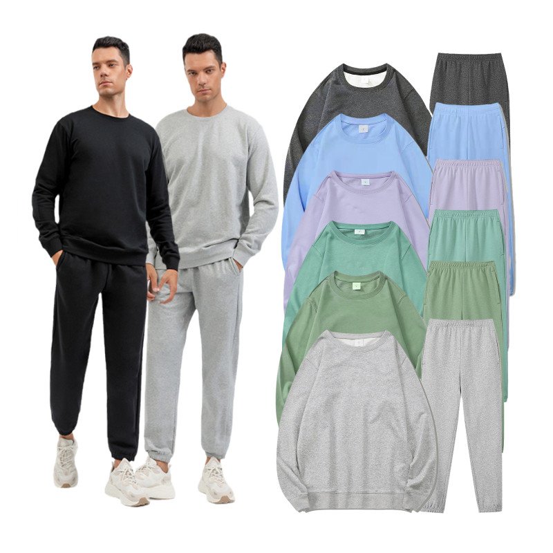 High Quality Pullover Sweatshirt Custom Hoodie Sets Unisex Hoodies With Jogers Set Sweatpants And Hoodie Set