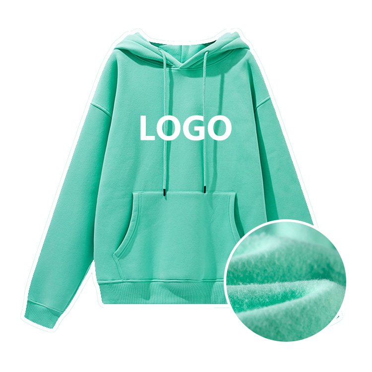 Wholesale Custom Printing Plain Plus Size Pullover Drop Shoulder Men'S Fleece Hoodies Sweatshirts For Men