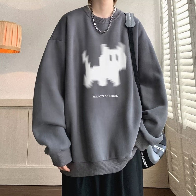 New fashion brand clothing spring and autumn men's hooded sweatshirts oversized men's hoodies