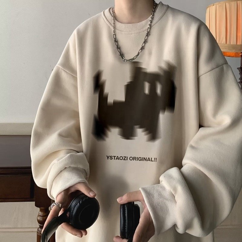 New fashion brand clothing spring and autumn men's hooded sweatshirts oversized men's hoodies