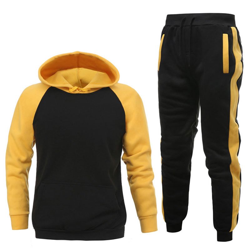Men's European and American Simple Basic Hoodie Men's Fashion Sweatshirt plus size men's hoodies sweatshirts