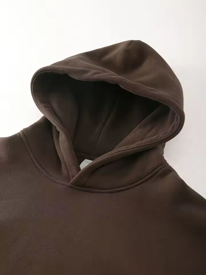 High quality custom logo 400G 100% cotton heavyweight Fleece Blank Oversized Plus Size Men'S Hoodies Heat Press Hoodies