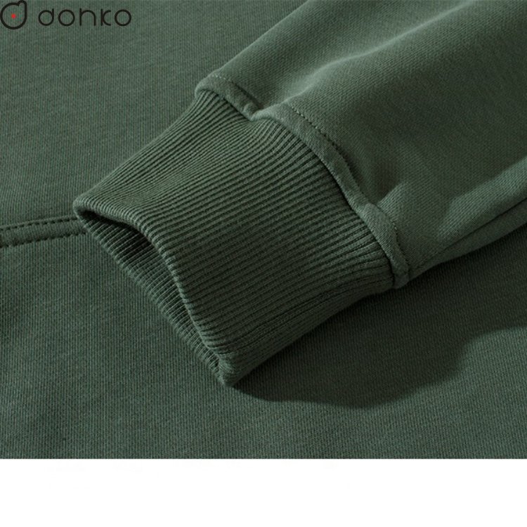 Custom Logo 100% Cotton Fleece Hoodie Low MOQ 35 Pcs Per Color High Quality Anti-Shrink Oversized Red