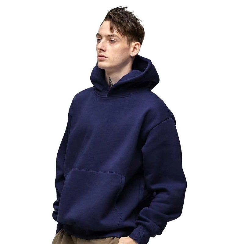 HD82402 Hot Sale 100% Cotton Custom Printing Plain Sweatshirts Blank Custom Logo men's hoodies & sweatshirts