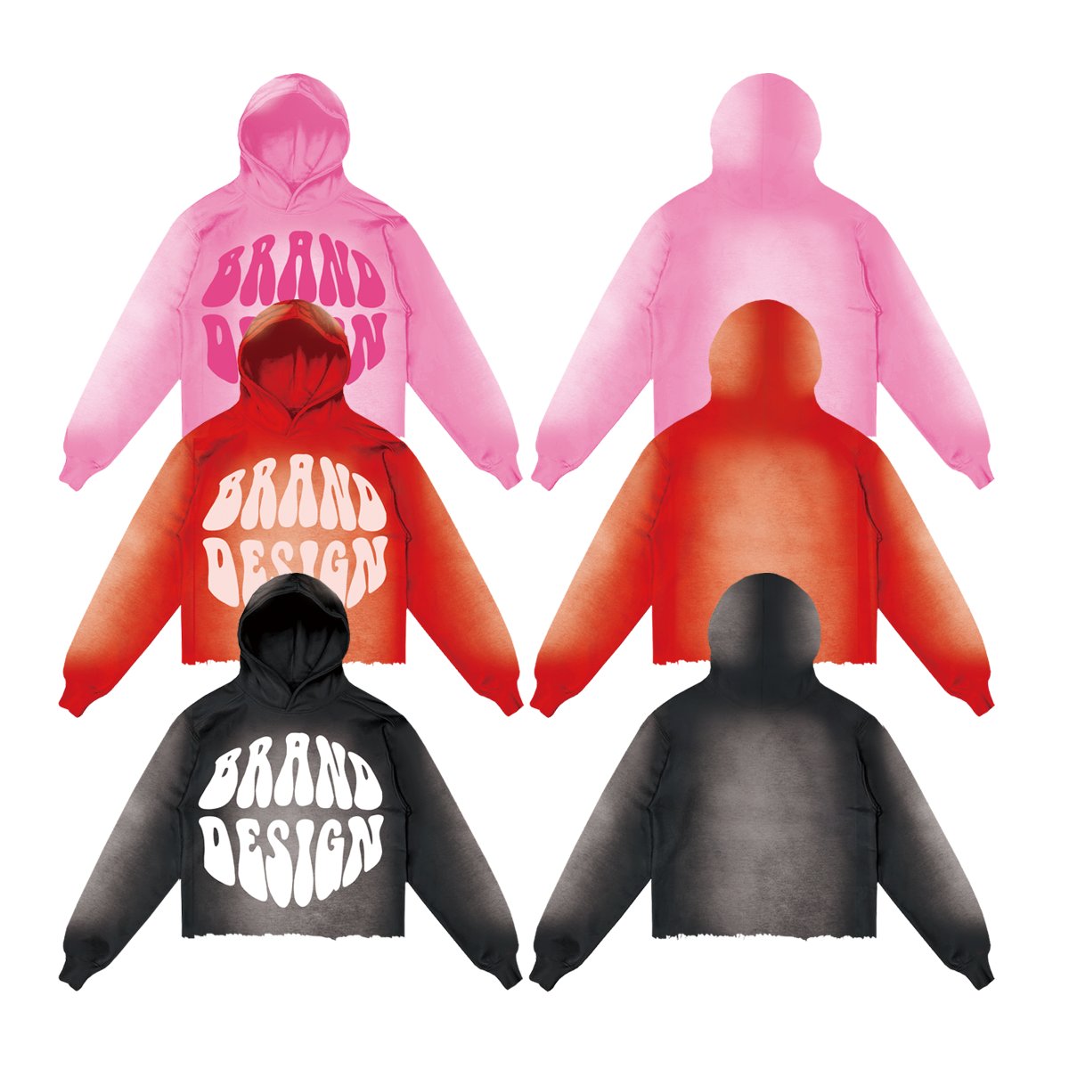 2024 New Printing Acid Wash Women Sweatshirt Unisex Embroidery Custom Logo Pullover 100% Cotton Plus Size Men Hoodies For Men