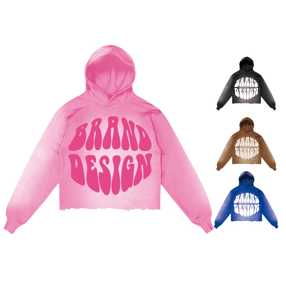 2024 New Printing Acid Wash Women Sweatshirt Unisex Embroidery Custom Logo Pullover 100% Cotton Plus Size Men Hoodies For Men