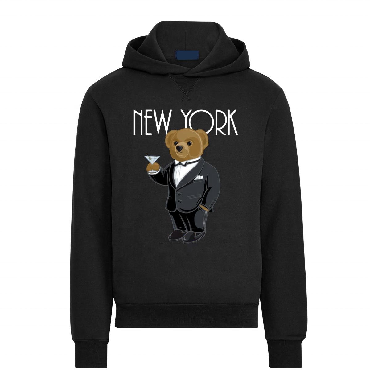 Custom 400gms100% Cotton Embroidered Men's Hoodie & Sweater Teddy Fleece Hoodie Luxury Heavyweight High Quality Hoodie Unisex