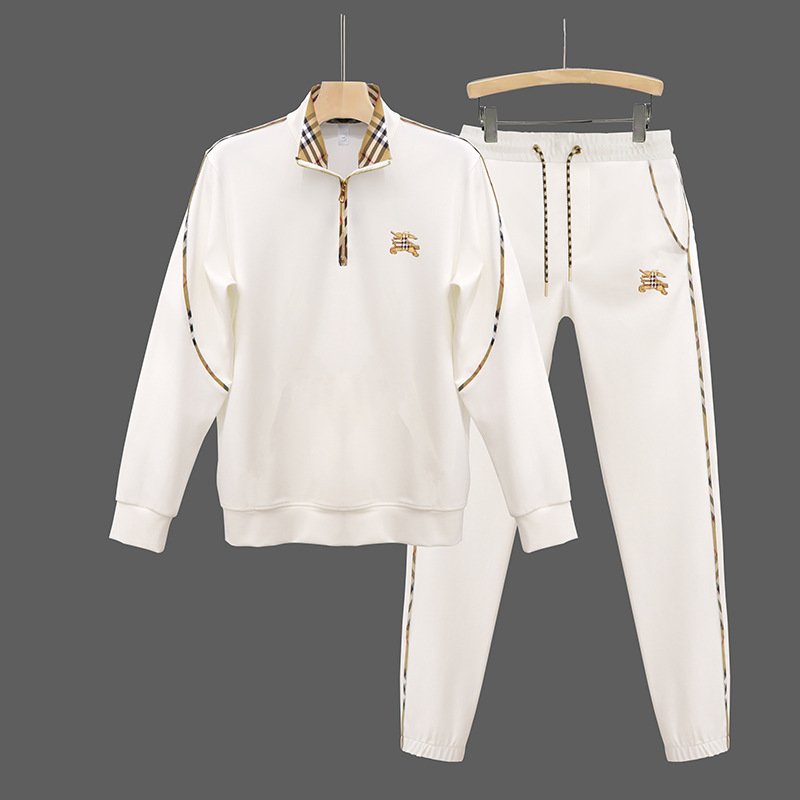 2 piece sweatsuit set men's clothing suits for men's hoodies & sweatshirts set