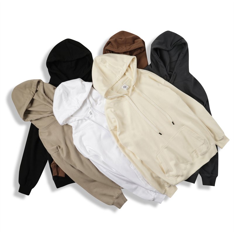 Wholesale Puff Printing Heavyweight Cotton Men's hoodies Oversized Custom Print Luxury Pullover Cotton Custom logo Hoodies