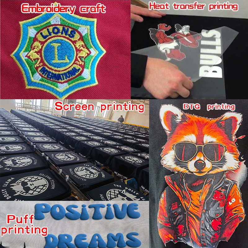 Wholesale Puff Printing Heavyweight Cotton Men's hoodies Oversized Custom Print Luxury Pullover Cotton Custom logo Hoodies
