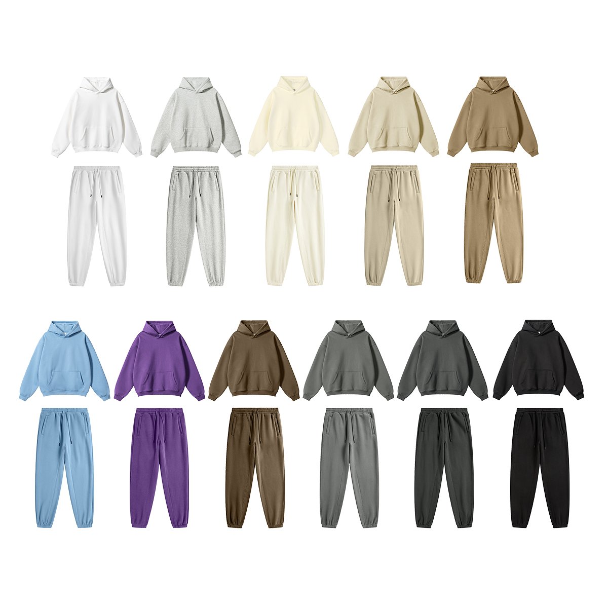 Wholesale Quality Heavyweight Cotton Men's Hoody Oversized Custom Print Luxury Puff Pullover Free Label Cotton Custom Hoodies