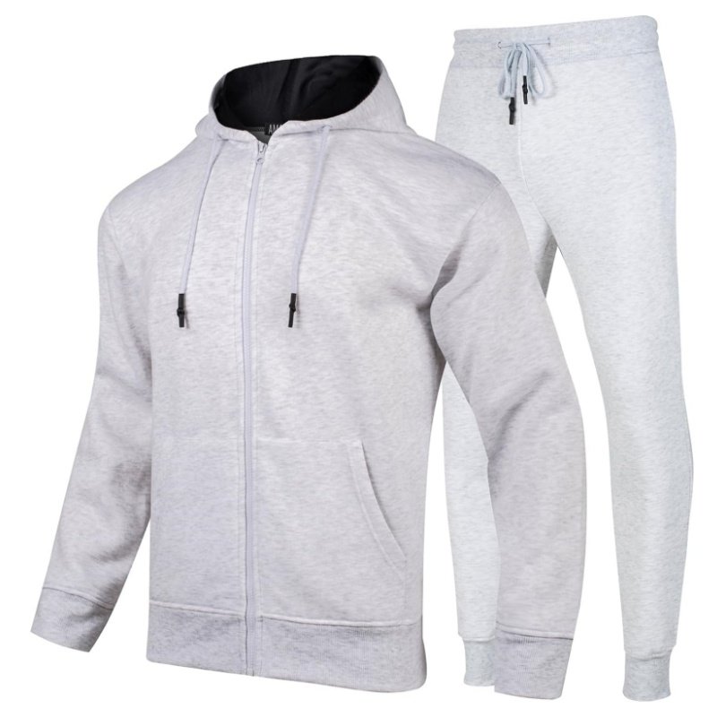 Manufacturer's Plus Size Casual Men's Winter Track Suit Breathable Hoodie Jogger Sets with Sweatshirt Maternity Clothing Adults