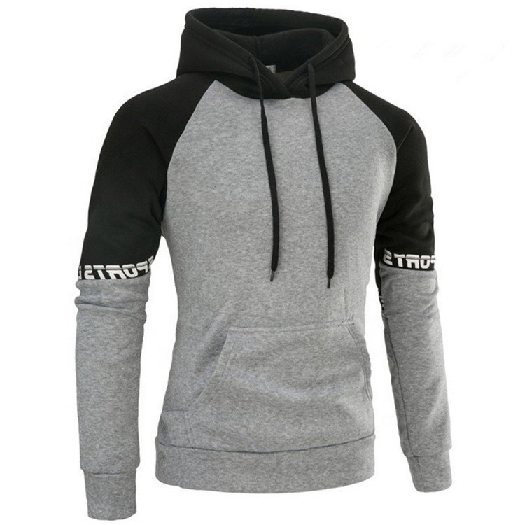 New Arrival Wholesale Oem Customize Hoodie blank plain custom men's hoodie two Tone Color hoodies