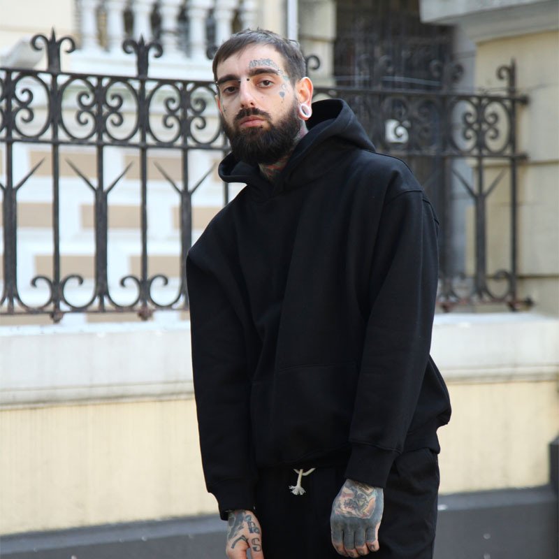 Custom High Quality Organic Cotton Unisex Heavyweight Oversized Hoodie Custom Plain Men's Hoodies & Sweatshirts