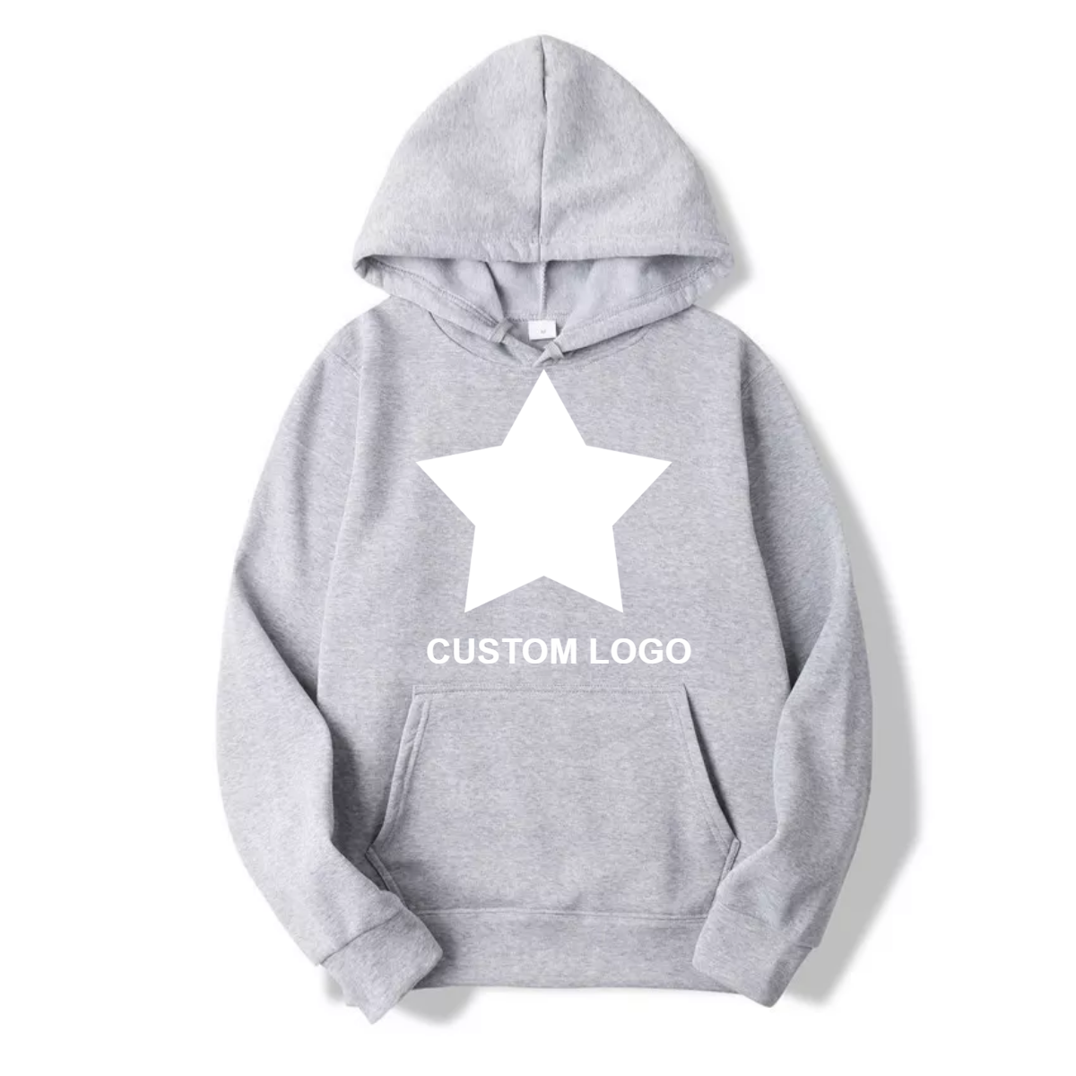 Wholesale Plain custom printed embroidery 100 cotton washed pullover mens performance hoodie sweatshirt
