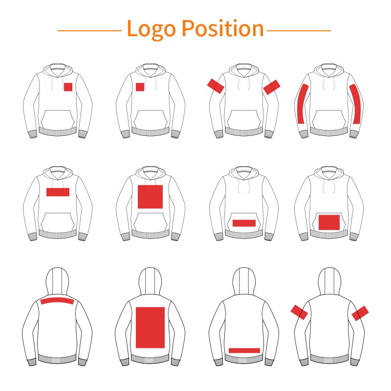 High Street Comfortable Breathable Half Zip Stand Neck Custom Logo Sweatshirt Men's Loose 100% Cotton Hoodie