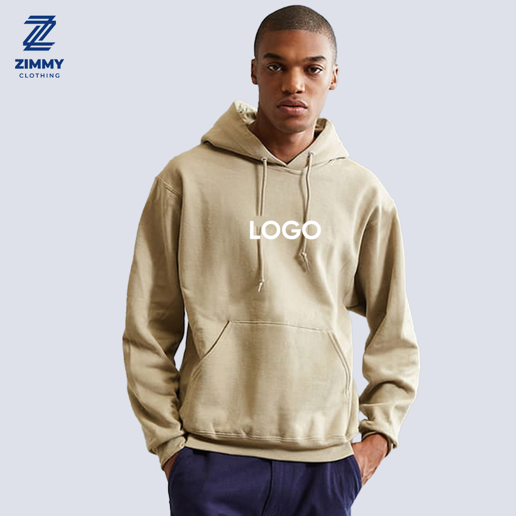 heavyweight hoodie White full zip up hoodie streetwear Men's hoodies