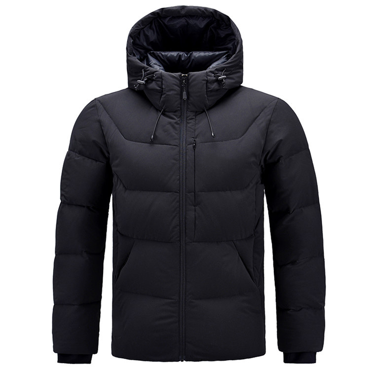 Fashion High Quality Eco-friendly Waterproof Jacket Winter Puffer Parka Duck Down Hoodies Clothing Men's Warm Outdoor Jacket