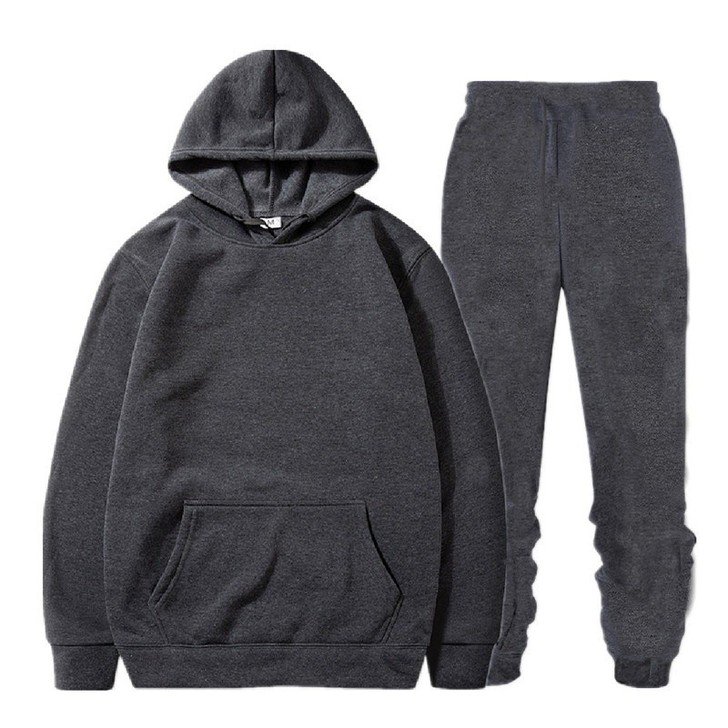 Hoodies & Sweatshirts Wholesale Men Clothes Two Piece Joggers Tracksuit Set men sportswear training&jogging wear