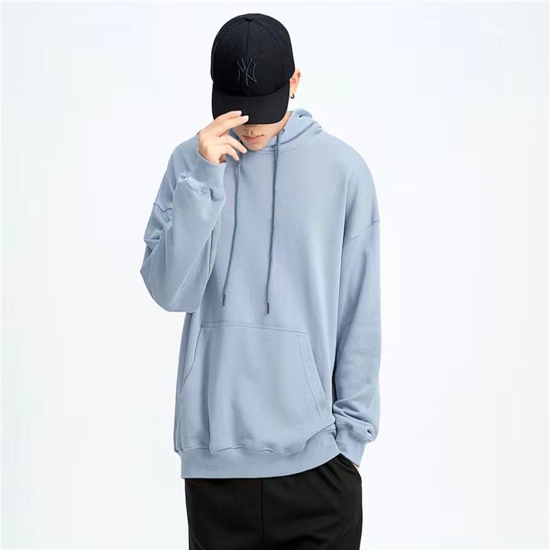 High Quality 100% Cotton Pullover Warm Oversize Wholesale Men Custom Logo Printing Embroidery Hoodies