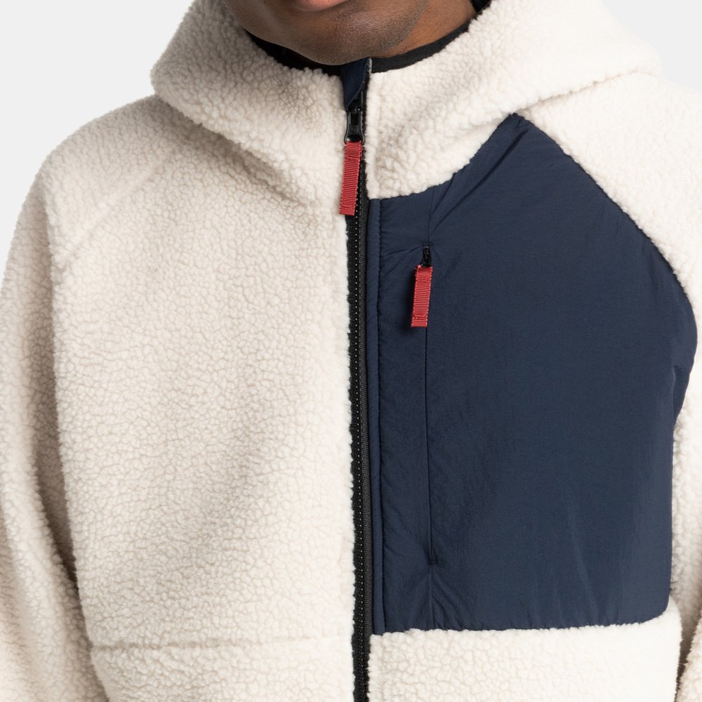 Plus Size Quick Dry Breathable Men Sherpa Fleece Hoodies / Streetwear Men's Heavyweight Slim Fit Sherpa Hoodies