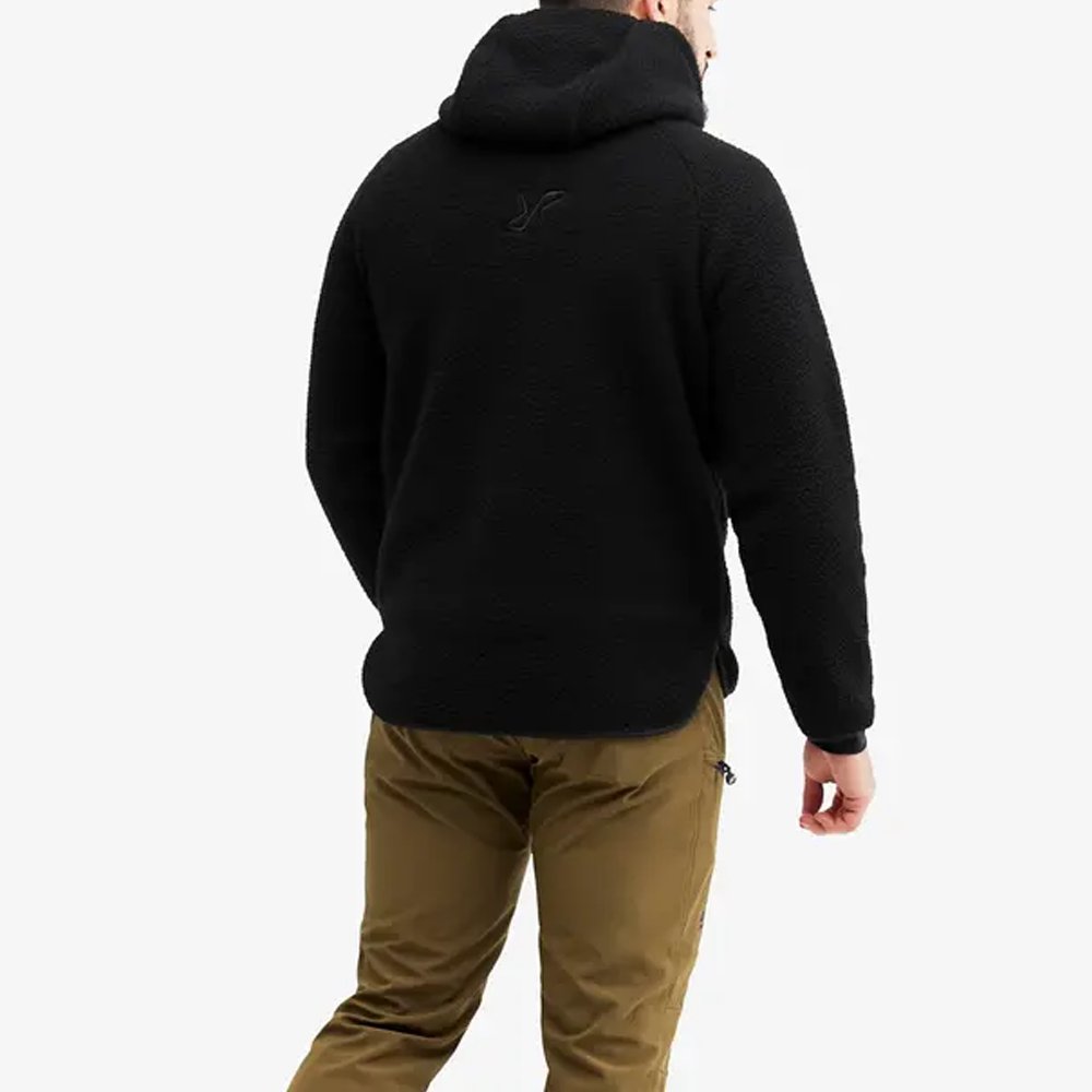 Plus Size Quick Dry Breathable Men Sherpa Fleece Hoodies / Streetwear Men's Heavyweight Slim Fit Sherpa Hoodies