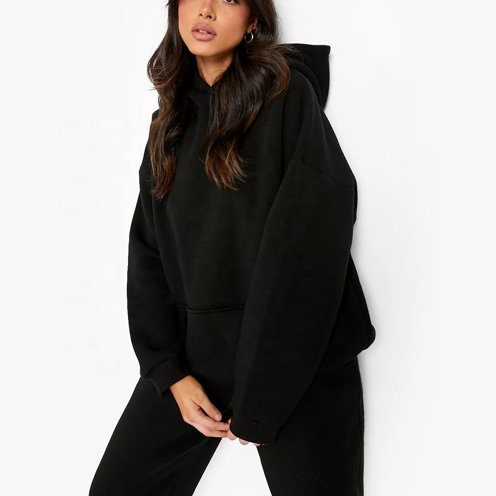 Custom Hoodie Unisex 2 Pieces Set Sweatshirt And Sweatpants Fleece Cotton Men's Hoodies & Sweatshirts Hoodie Set For women