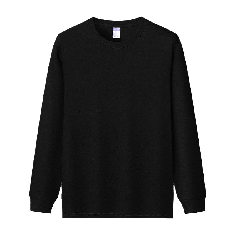 Breathable Heavyweight 260g Men'S Hoodies Round-Neck Long Sleeve Plus Size Men'S Hoodies