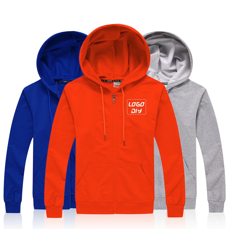 Prompt goods cheapest hoodies no fade no shrink men's plus size hoodies sport zipper hooded sweatshirts