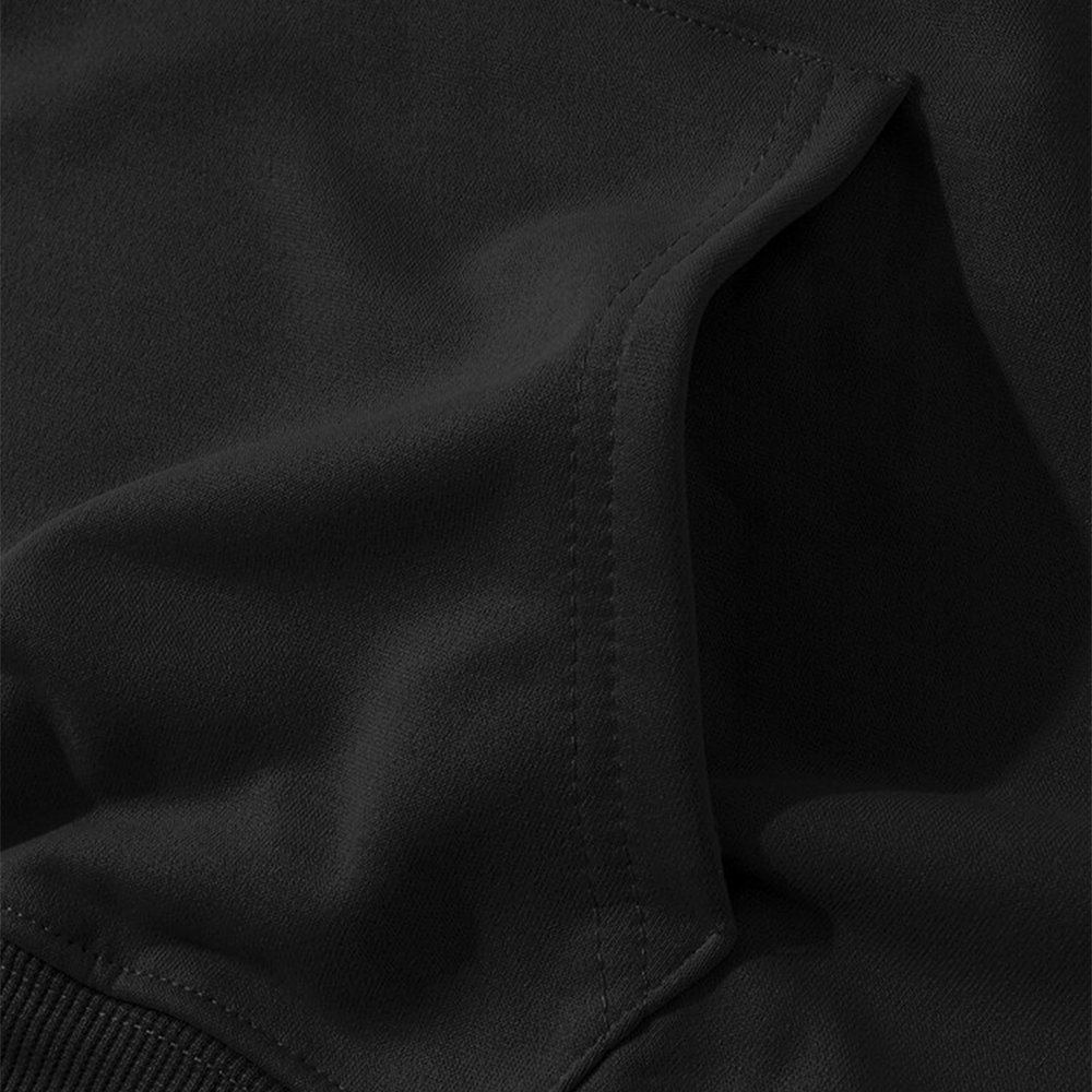 Blank hooded plus size men's pullover thermal hoodie Cotton polyester heavyweight wholesale men's hoodies