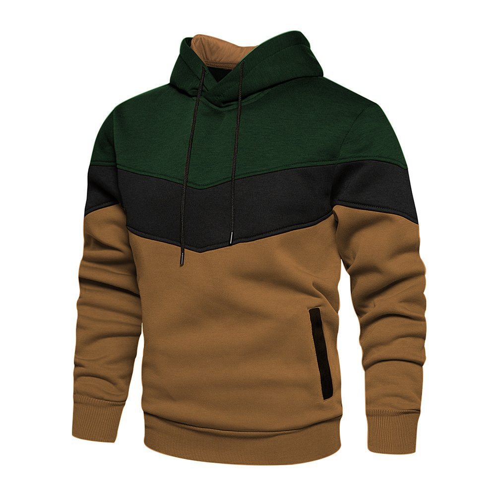 PASUXI Customized New Solid Color Sweatshirt Men's Long Sleeve 3D Sports Casual Loose Pullover Sweatshirt