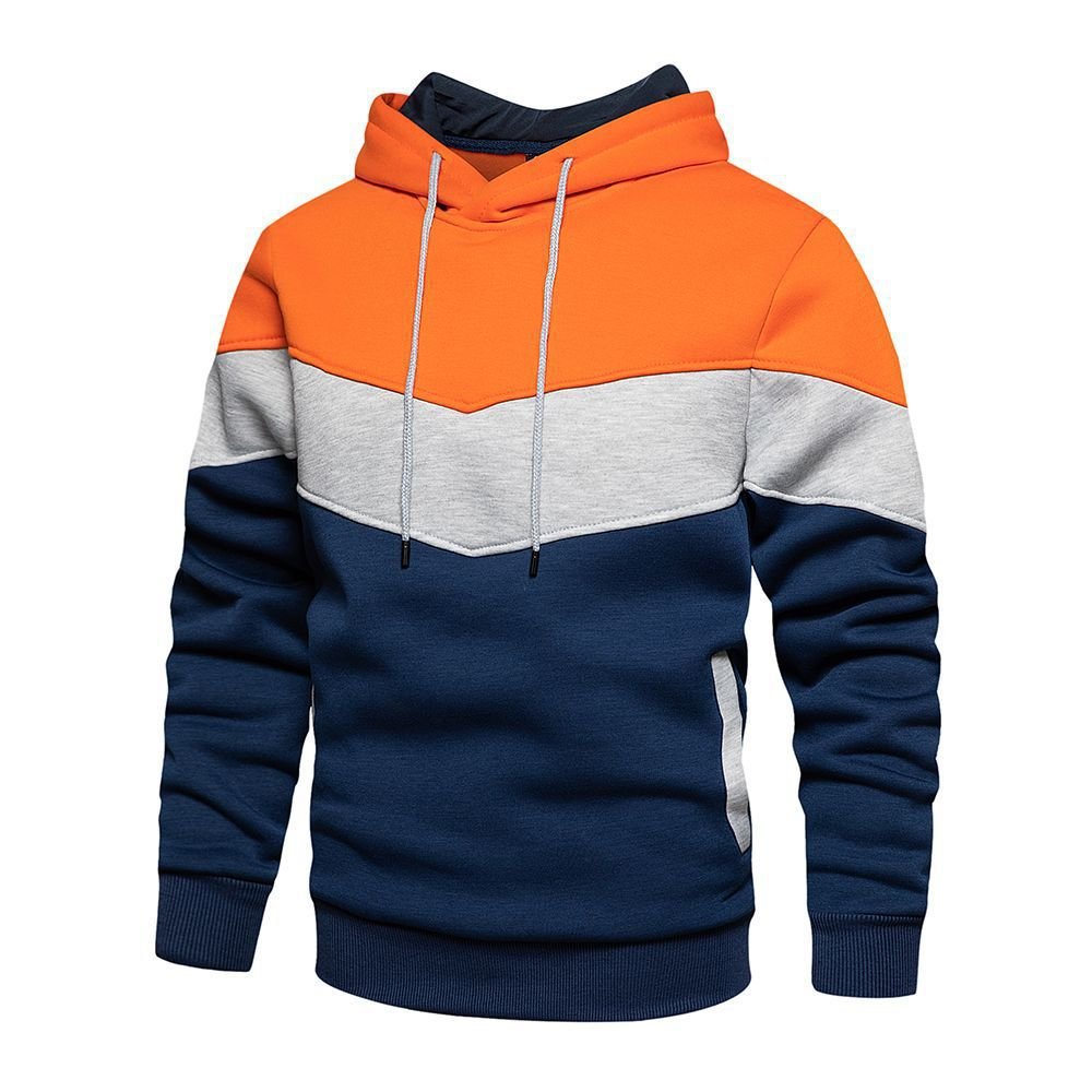 PASUXI Customized New Solid Color Sweatshirt Men's Long Sleeve 3D Sports Casual Loose Pullover Sweatshirt
