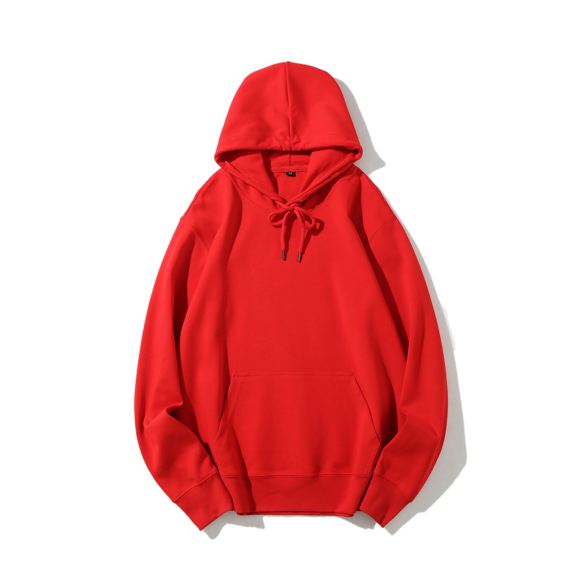 Cotton Fleece Hoodies Crop Embroidery Street Wear Comfy Hoodi Drawstring Oversize Men Embroidery Hoodie Custom