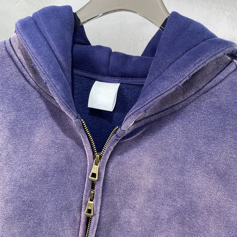 Custom 360G Heavyweight Oversized Double Zipper Pockets Casual Sport Streetwear High Quality Fleece Fabric Unisex Zipper Hoodie