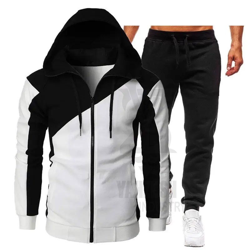 2024 New Winter Men's Casual Sportswear Tracksuits Wholesale Custom Cheap Sweatsuit Sportswear Joggers