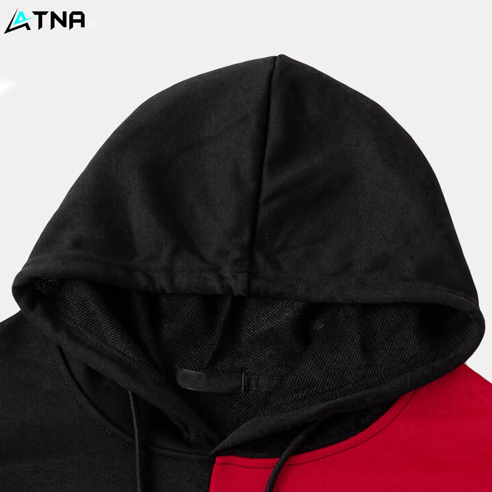 Designer Men's Pullover Hoodie High Quality 80% Cotton 20% Polyester Solid Pattern Winter Fleece with Printed Collar