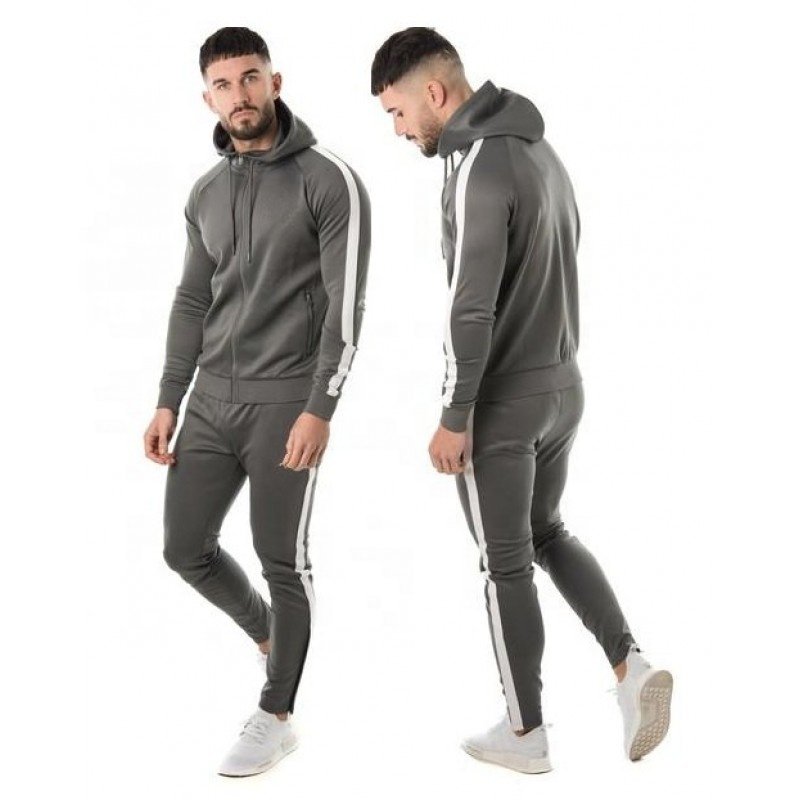 Men's Winter Gym Training Tracksuits Warm Fashion Workout Running Hoodies with Private Brand Logos Adult Jogging Sets