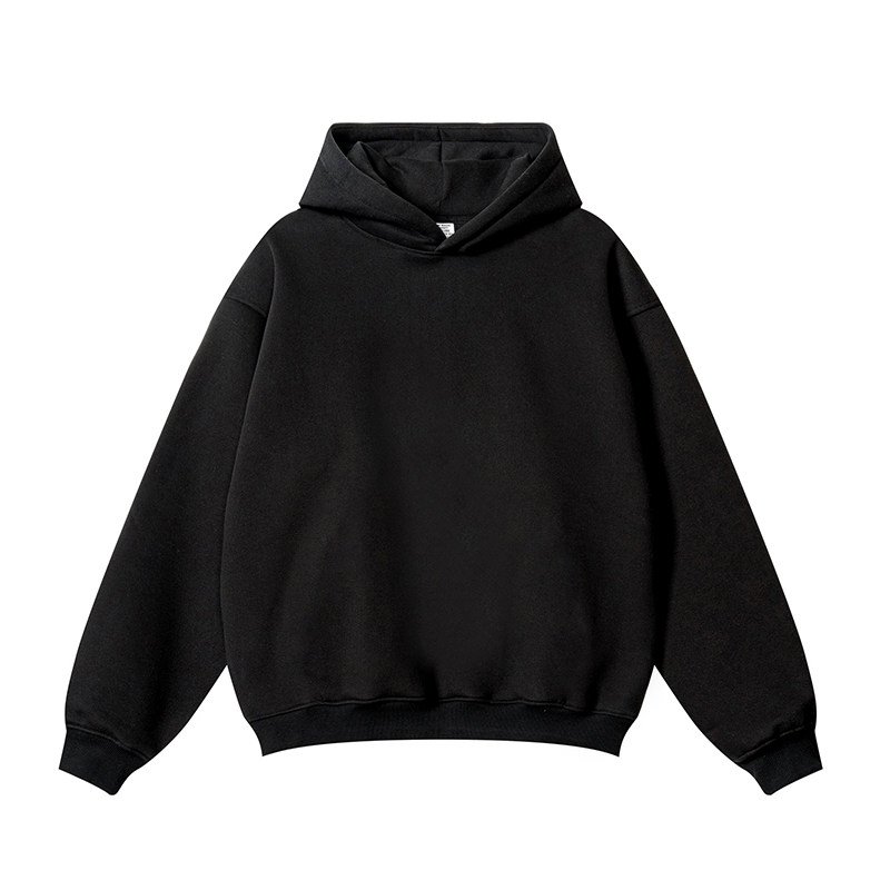RUICHI No Pockets No String Hoodies Custom Fleece Thick 360 Grams Heavyweight Men's Hoodies