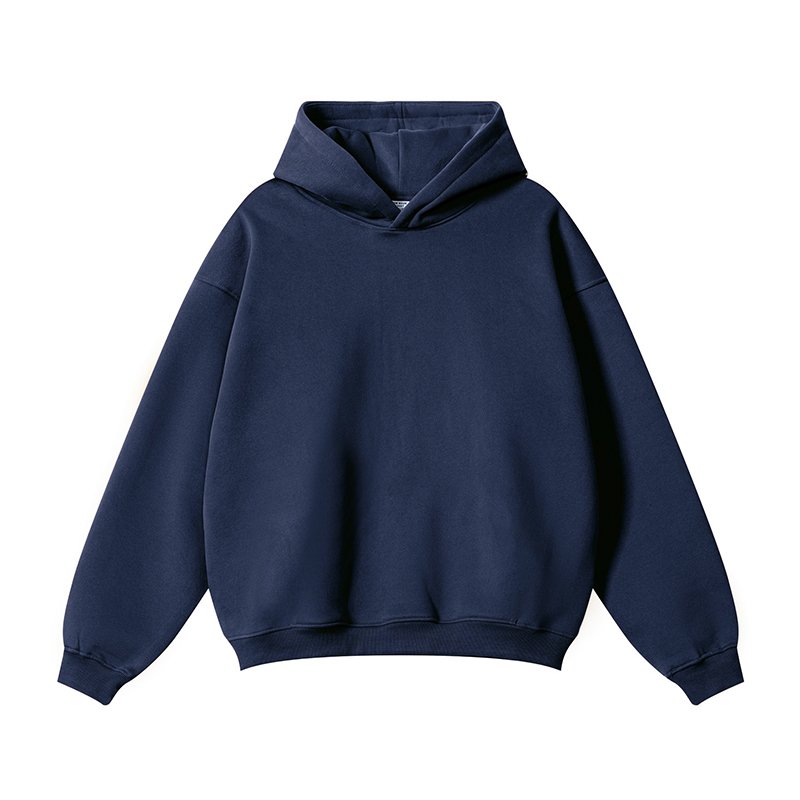 RUICHI No Pockets No String Hoodies Custom Fleece Thick 360 Grams Heavyweight Men's Hoodies