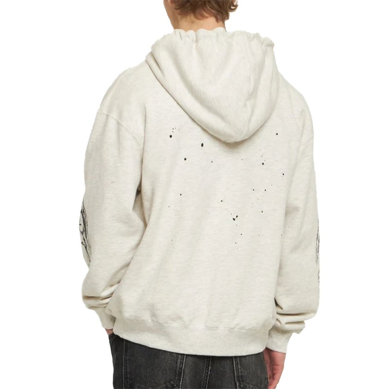 Custom logo Men Heavyweight unisex Sweatshirts Manufacturer Pullover Streetwear embroidery Print Oversized 500 gsm crop Hoodies