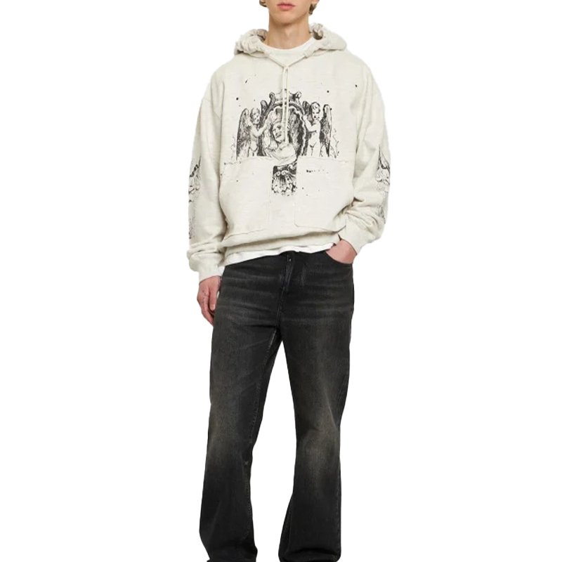 Custom logo Men Heavyweight unisex Sweatshirts Manufacturer Pullover Streetwear embroidery Print Oversized 500 gsm crop Hoodies