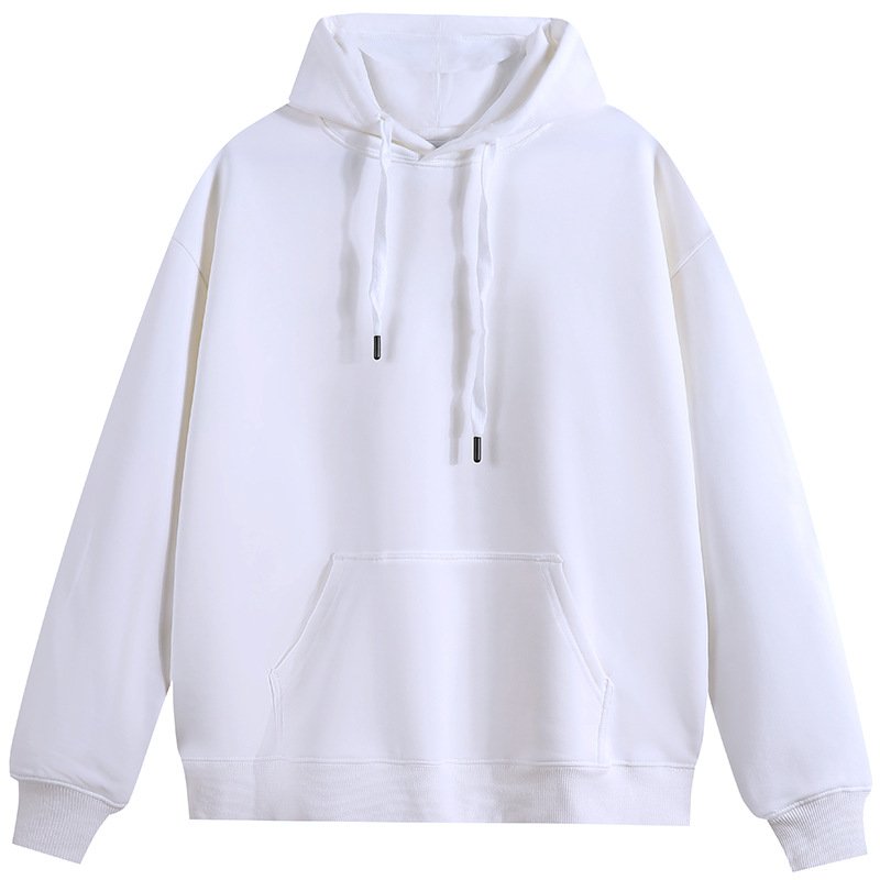 Custom Logo Cotton Men's Hoodie Low MOQ 500G Heavyweight Silver Fox Fleece Lined Plus Size 3D Printed Hoodie with Embossed Logo