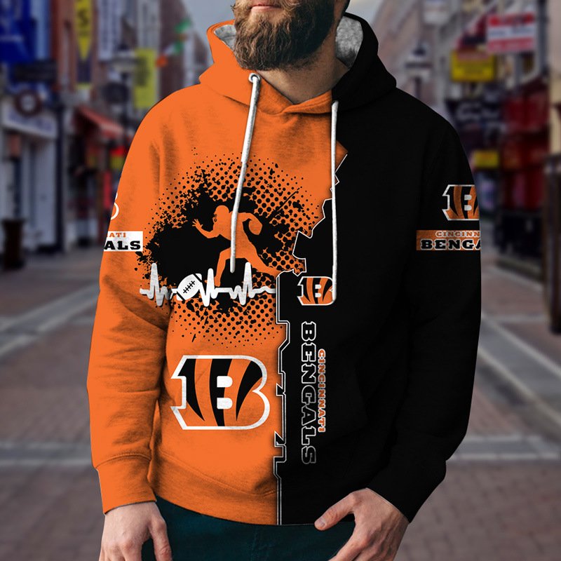 Newest Design American Football Team Sports High Quality Winter Sweatshirts Casual Sports Men's Hoodies