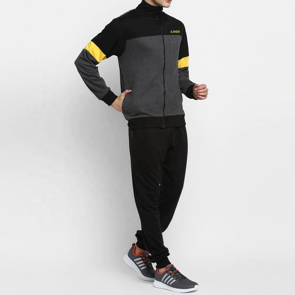 2023 Latest Embroidery Design Your Logo Printed Boys Tracksuit Men Sweat Suit Custom Made Men Jogging Suit Tracksuit